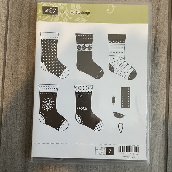 LAST CHANCE! Stampin' Up Hemp Twine Lot and sock gift tags - New in package - Picture 4 of 5